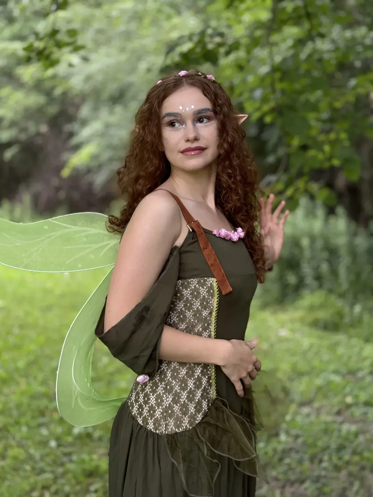 Forest Fairy at a kids party