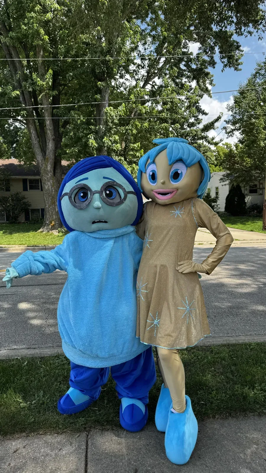 Inside Out at a kids party