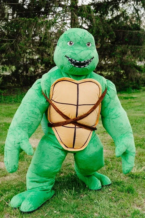 Ninja Turtle at a kids party