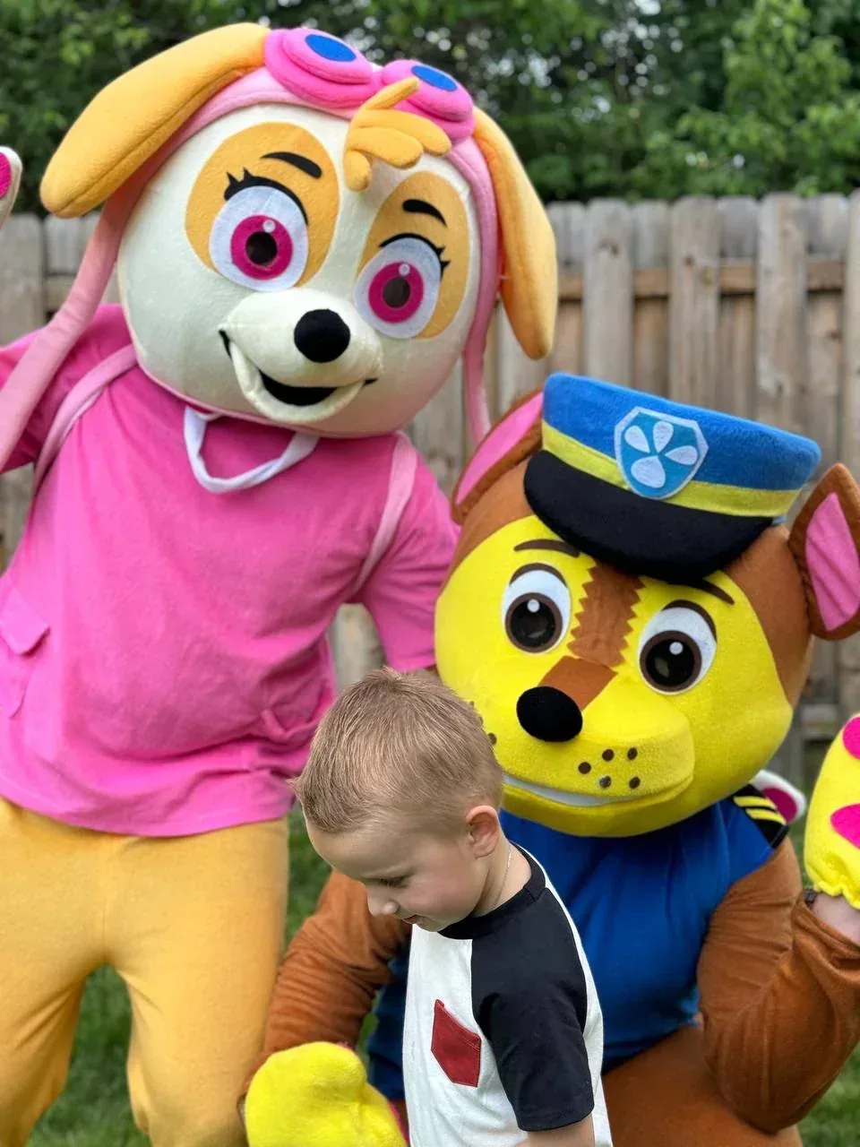 Paw Patrol at a kids party