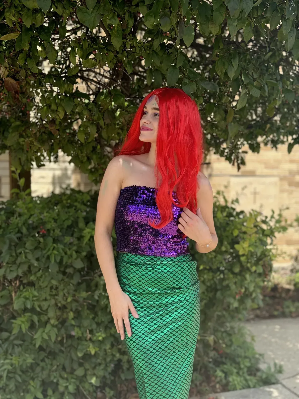 Little Mermaid Ariel at a kids party