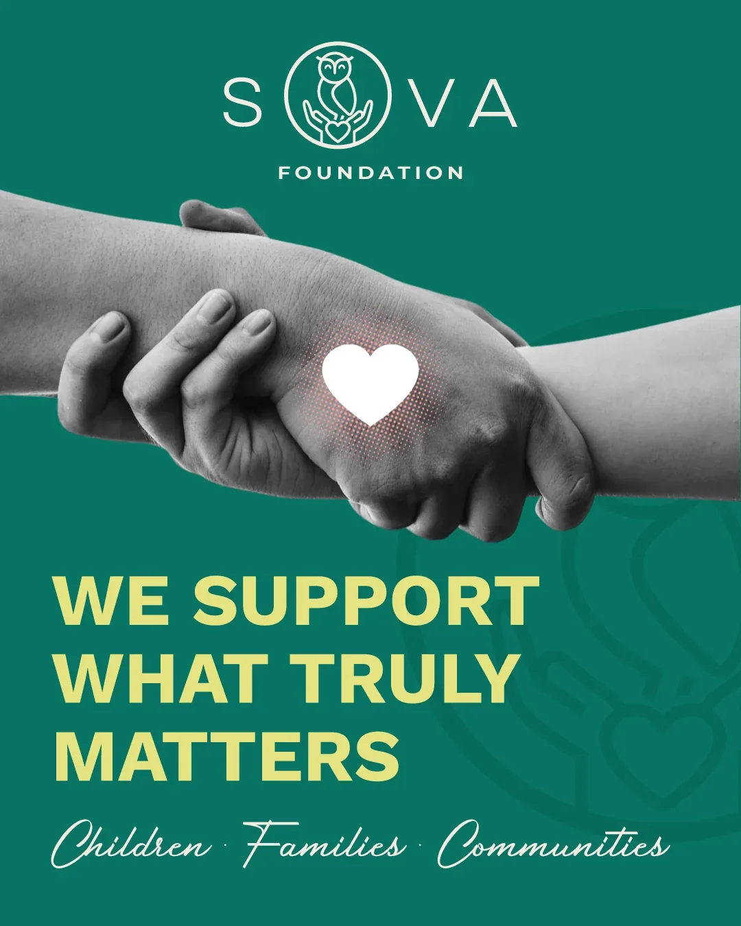 SOVA Foundation — we support what truly matters